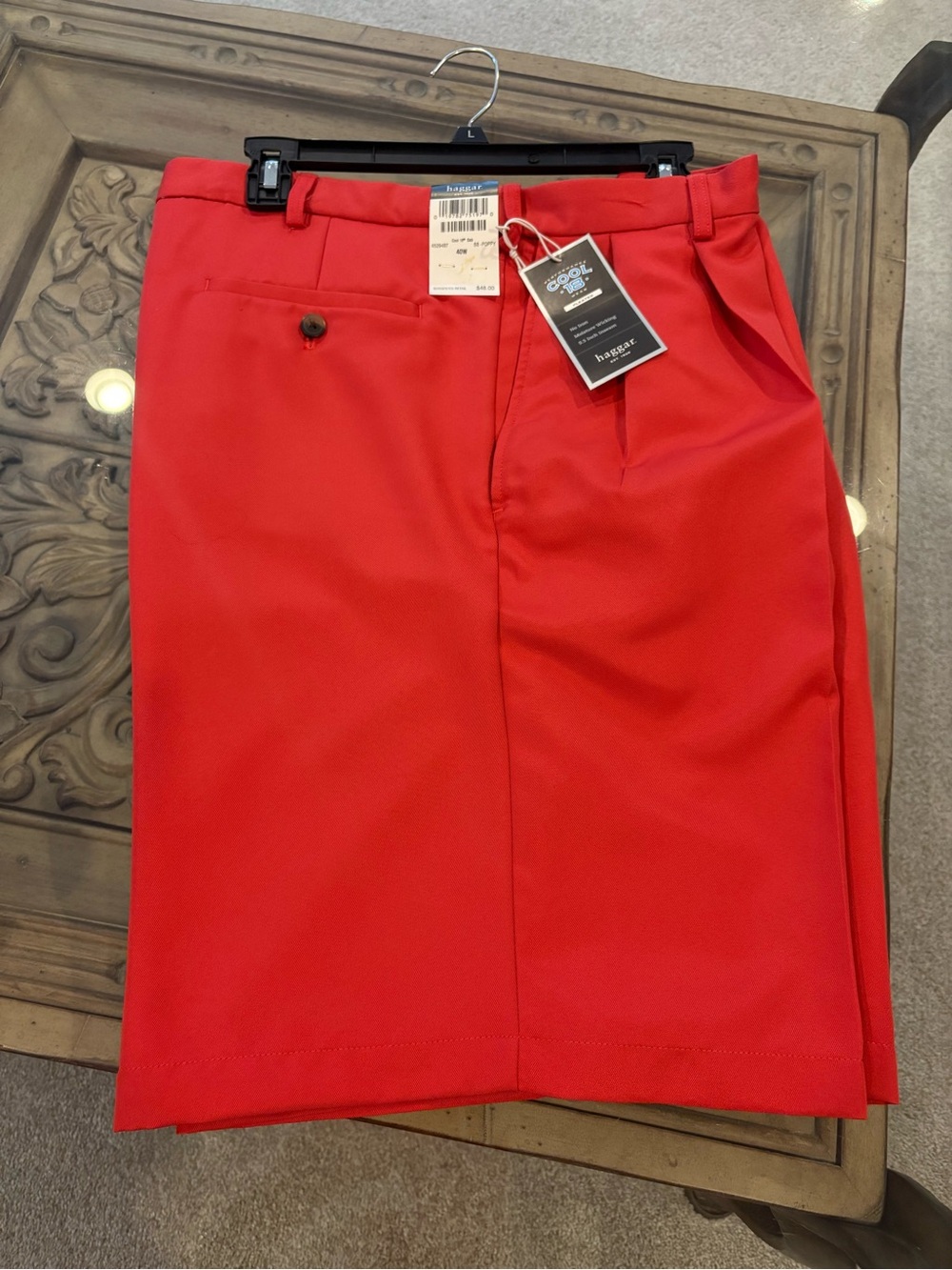 Haggar Mens 18 Cool Performance Shorts